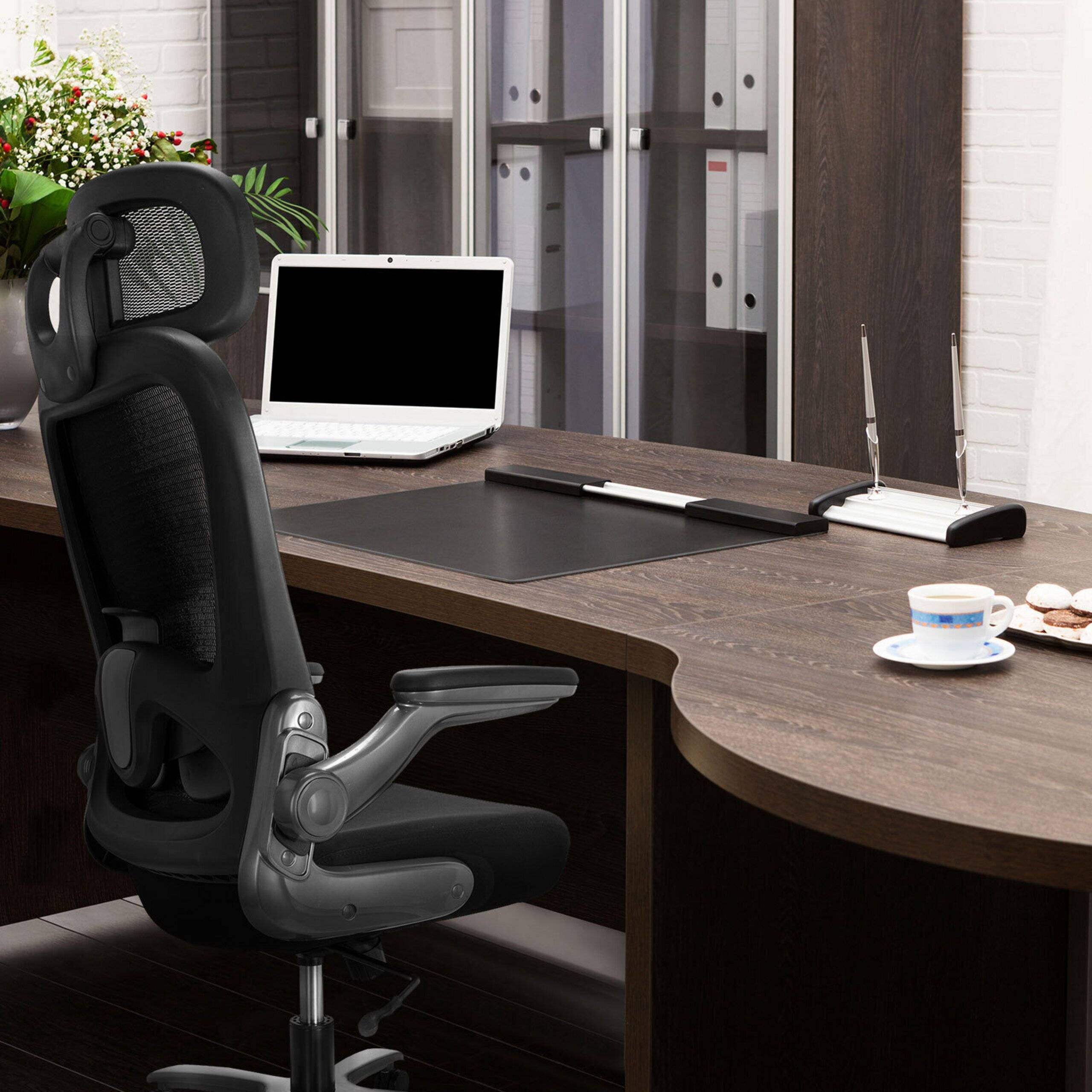 Schwerlaststuhl Bürostuhl INSTRUCTOR T I PRO Titan XXL Netzstoff Stoff schwarz hjh OFFICE-3
