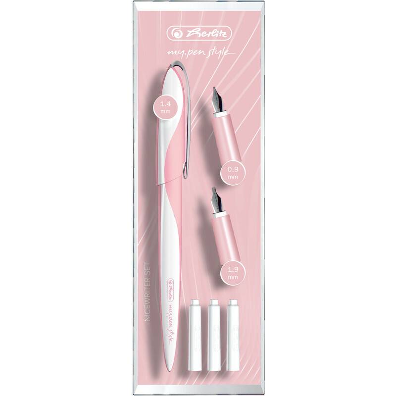 herlitz Kalligraphie-Set my.pen Nicewriter "Style Rose"-0