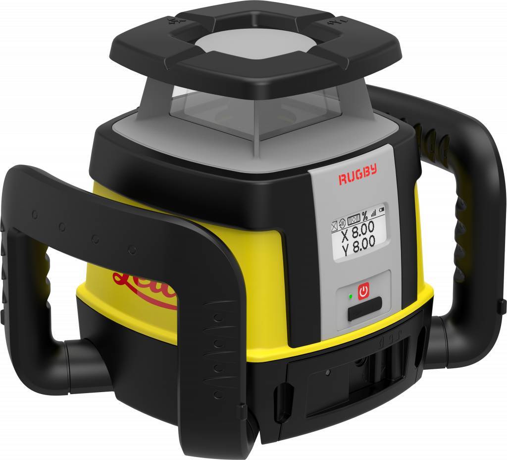 Leica Rugby CLH Rotationslaser mit CLX 200 + Combo (ersetzt den Rugby 820)-1