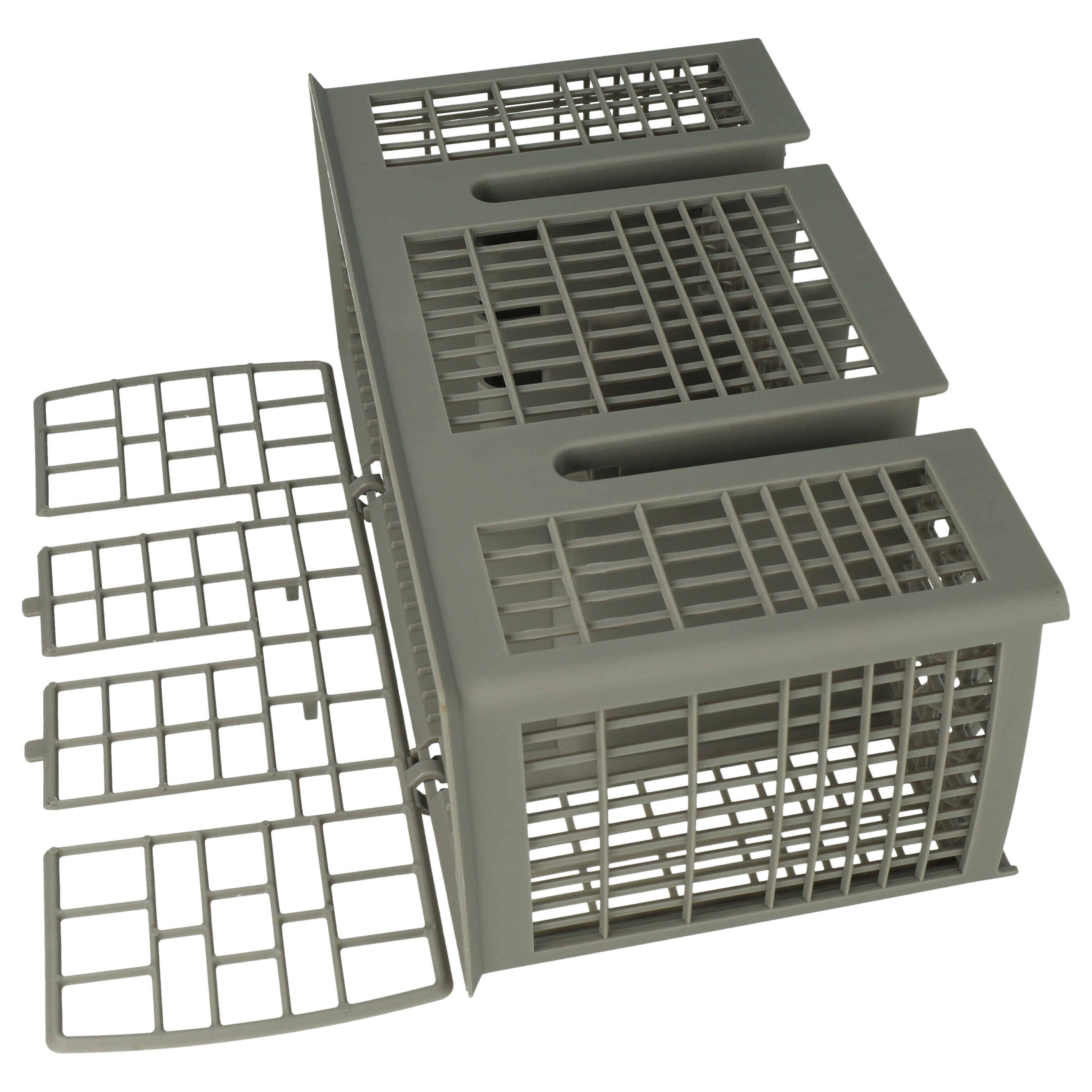 vhbw Besteckkorb kompatibel mit Siemens Serie IQ SF25T251CZ/23 | SF25T251CZ/26, SF25T251CZ/28 Spülmaschinen - mit Griff-1