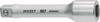Hazet 919 919-5 Steckschlüssel-Verlängerung 12.5 mm 1/2 Zoll Antrieb 1/2" (12.5 mm) 123 mm 1 St.