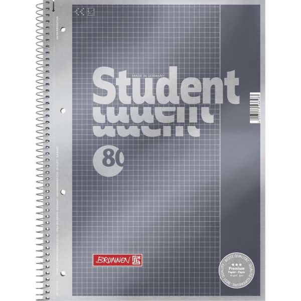 Collegeblock Premium Student A4 90g/qm 80 Blatt Lineatur 26-0