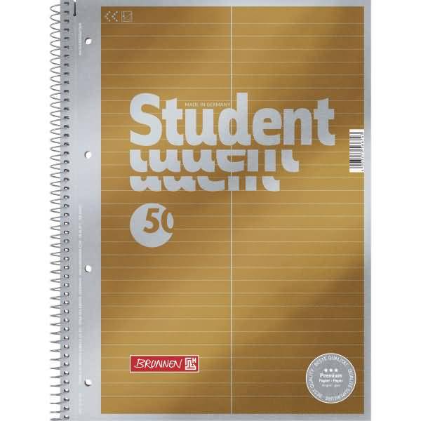 Collegeblock Premium Student A4 90g/qm 80 Blatt Lineatur 53