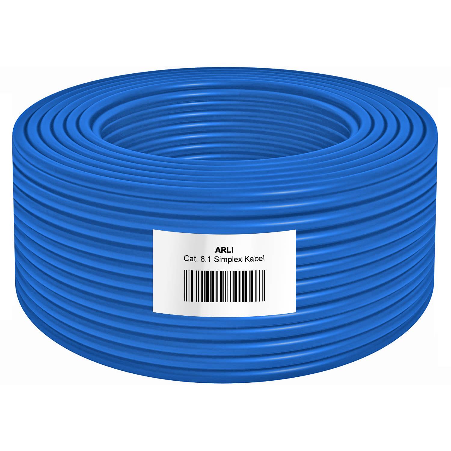 Cat8 Verlegekabel 100m - Cat 8.1 S/FTP LSZH Halogenfrei bis zu 40 Gbit/s 2000 MHz Netzwerkkabel-5