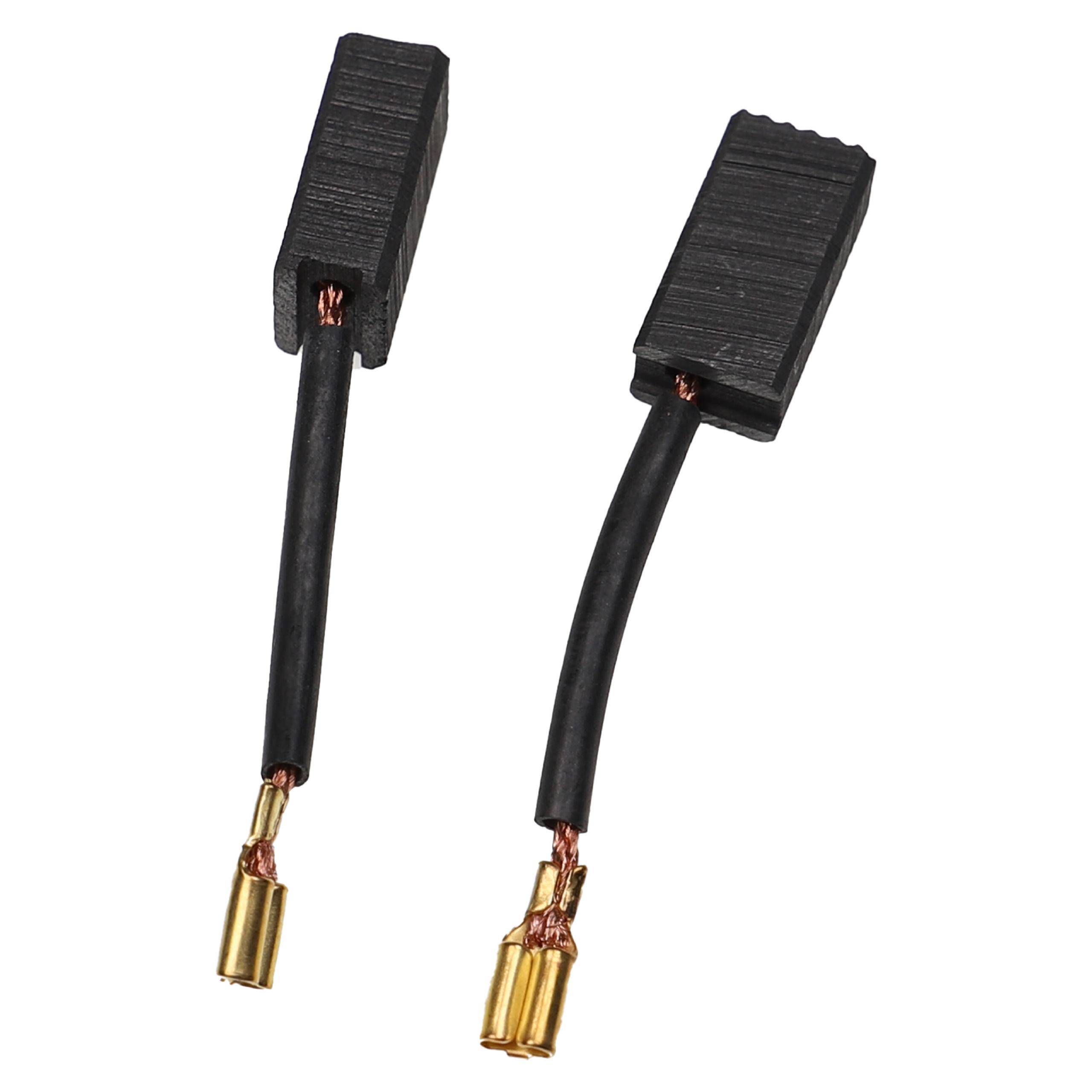 vhbw 2x Kohlebürste Ersatz für Eibenstock 655A1045 | für Elektrowerkzeug 6 x 8 x 15mm-1