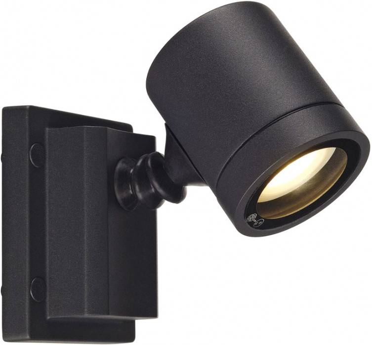 SLV New Myra Wall 233105 Außenwandleuchte Halogen GU10 50 W Anthrazit-1