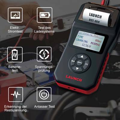 LAUNCH Europe BST-860 Batterietester KFZ / Digitale Auto Anlasstester 12V  24V kaufen