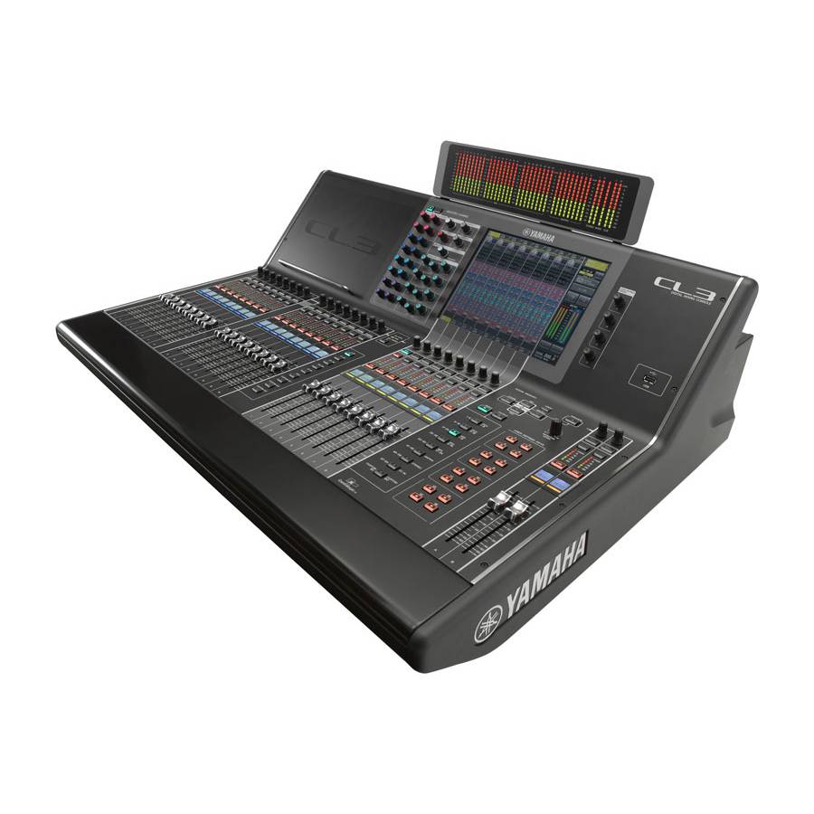 YAMAHA CL3 - Digitales Mischpult (64 Mono & 8 Stereo Eingangskanäle | 24x Mix-Bus | 8x Matrix-Bus | Dante)-0