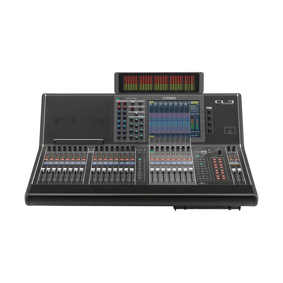 YAMAHA CL3 - Digitales Mischpult (64 Mono & 8 Stereo Eingangskanäle | 24x Mix-Bus | 8x Matrix-Bus | Dante)-1