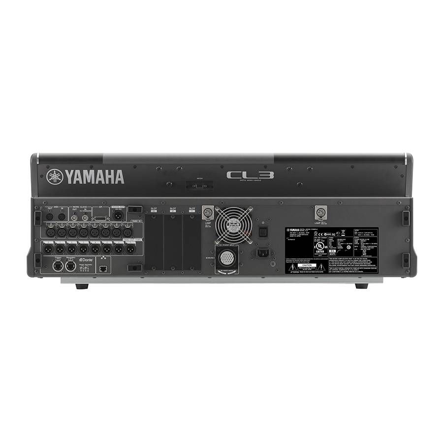 YAMAHA CL3 - Digitales Mischpult (64 Mono & 8 Stereo Eingangskanäle | 24x Mix-Bus | 8x Matrix-Bus | Dante)-2