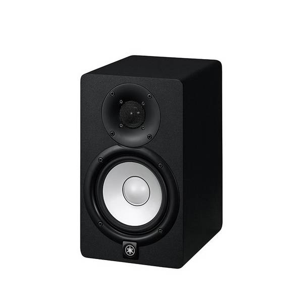 YAMAHA HS5 - Aktiver 2-Wege Bi-Amp Bassreflex Nahfeldmonitor mit 5" Tieftöner & 1" Hochtöner (70 Watt) - in schwarz
