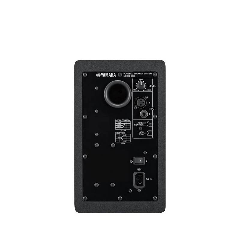 YAMAHA HS5 - Aktiver 2-Wege Bi-Amp Bassreflex Nahfeldmonitor mit 5" Tieftöner & 1" Hochtöner (70 Watt) - in schwarz-2