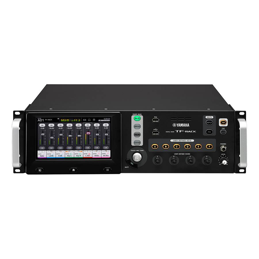 YAMAHA TF-RACK - Digitales Mischpult in Rack-Mount Form (32 Mono + 2 Stereo + 2 Return Eingangskanäle | 20 AUX-Busse | 8-0