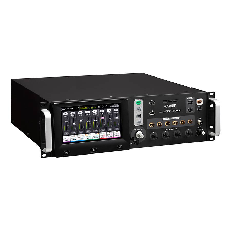 YAMAHA TF-RACK - Digitales Mischpult in Rack-Mount Form (32 Mono + 2 Stereo + 2 Return Eingangskanäle | 20 AUX-Busse | 8-1