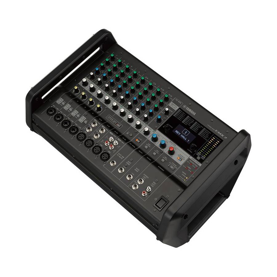 YAMAHA EMX7 - Powermixer / Mischpult (2x 710 Watt | 12 Channel | 3-Band EQ | 19" montierbar) - in schwarz-2