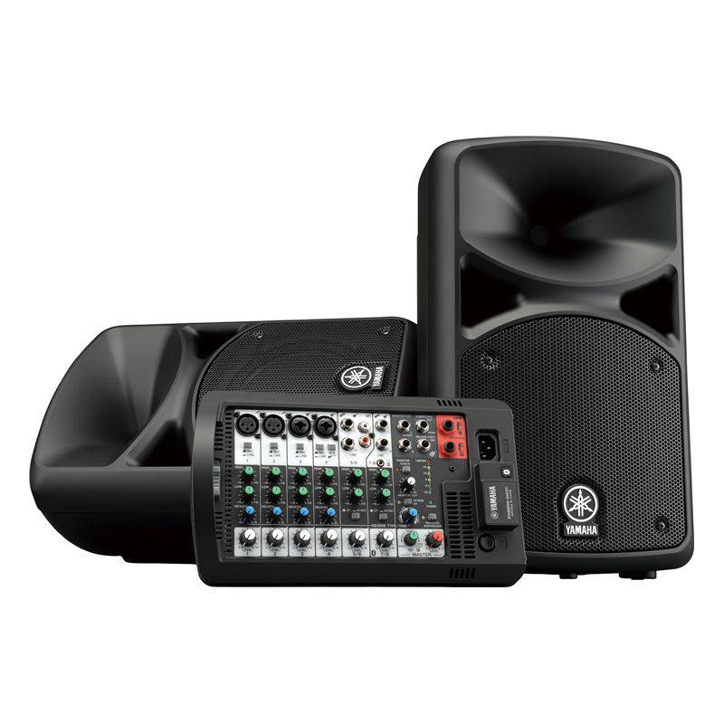 YAMAHA STAGEPAS 600BT - Portables 680-Watt-PA-System (8-Kanal-Mixer | zwei 10"-Lautsprecher | Bluetooth-Funktion) - in-0