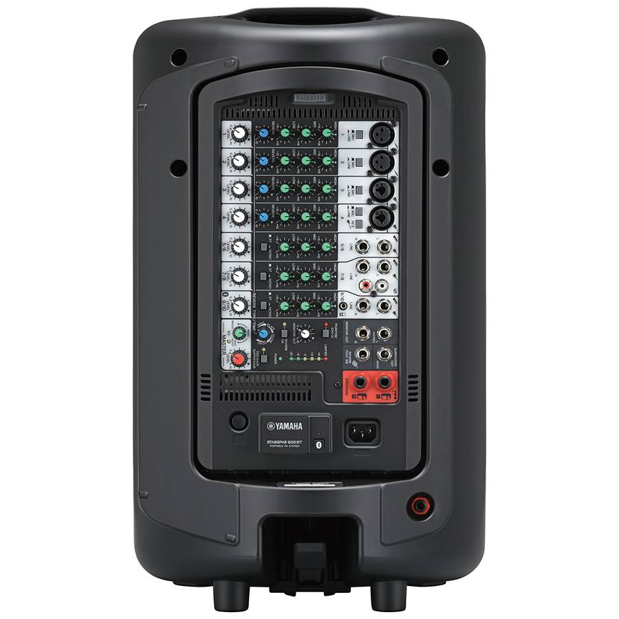 YAMAHA STAGEPAS 600BT - Portables 680-Watt-PA-System (8-Kanal-Mixer | zwei 10"-Lautsprecher | Bluetooth-Funktion) - in-2