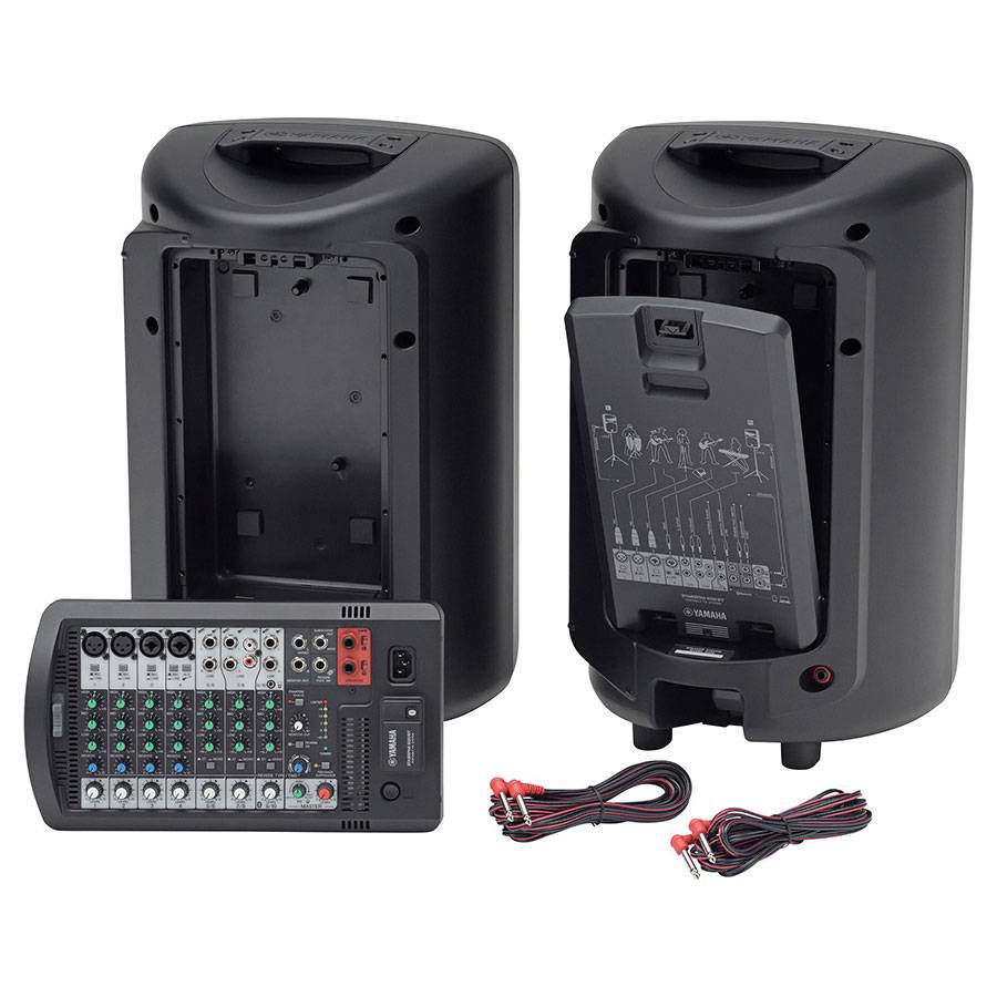 YAMAHA STAGEPAS 600BT - Portables 680-Watt-PA-System (8-Kanal-Mixer | zwei 10"-Lautsprecher | Bluetooth-Funktion) - in-3