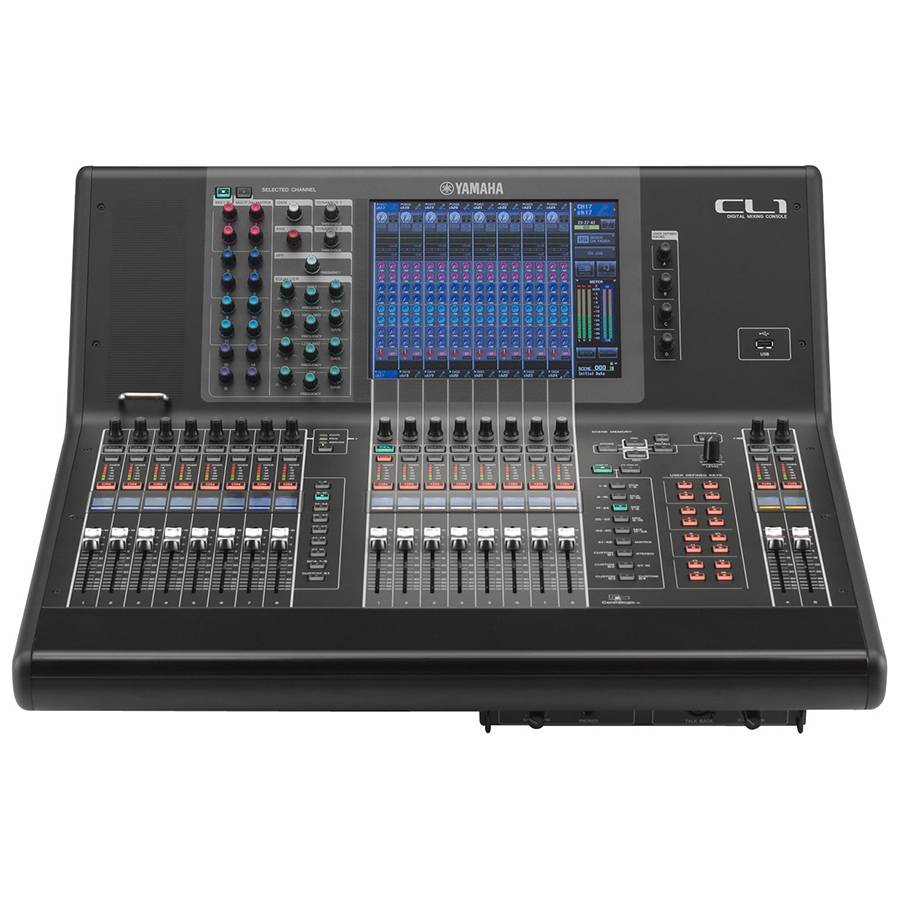 YAMAHA CL1 - Digitales Mischpult (48 Mono & 8 Stereo Eingangskanäle | 24x Mix-Bus | 8x Matrix-Bus | Dante)-0