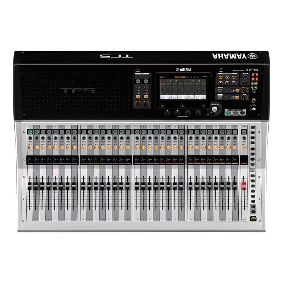 YAMAHA TF5 - Digitales Mischpult (40 Mono + 2 Stereo + 2 Return Eingangskanäle | 20 AUX-Wege | 8 DCA-Gruppen)-1