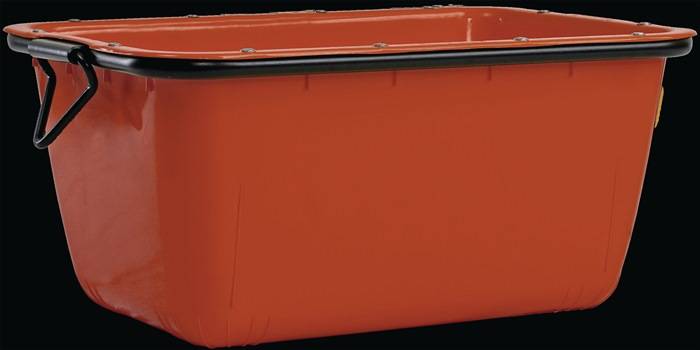 Fertigmörtelbehälter 200 l rot-0