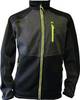 Strickfleecejacke Gr.M dunkelgrün/schwarz/lime TERRAX