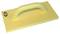 Gelber Reibebrett mit Griff für Bauarbeiten, geeignet zum Glätten von Oberflächen.