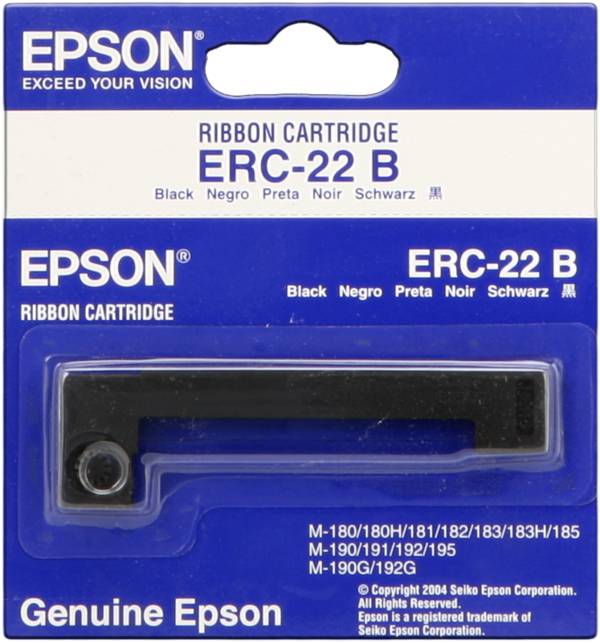 Epson ERC-22B Schwarz Farbband C43S015358