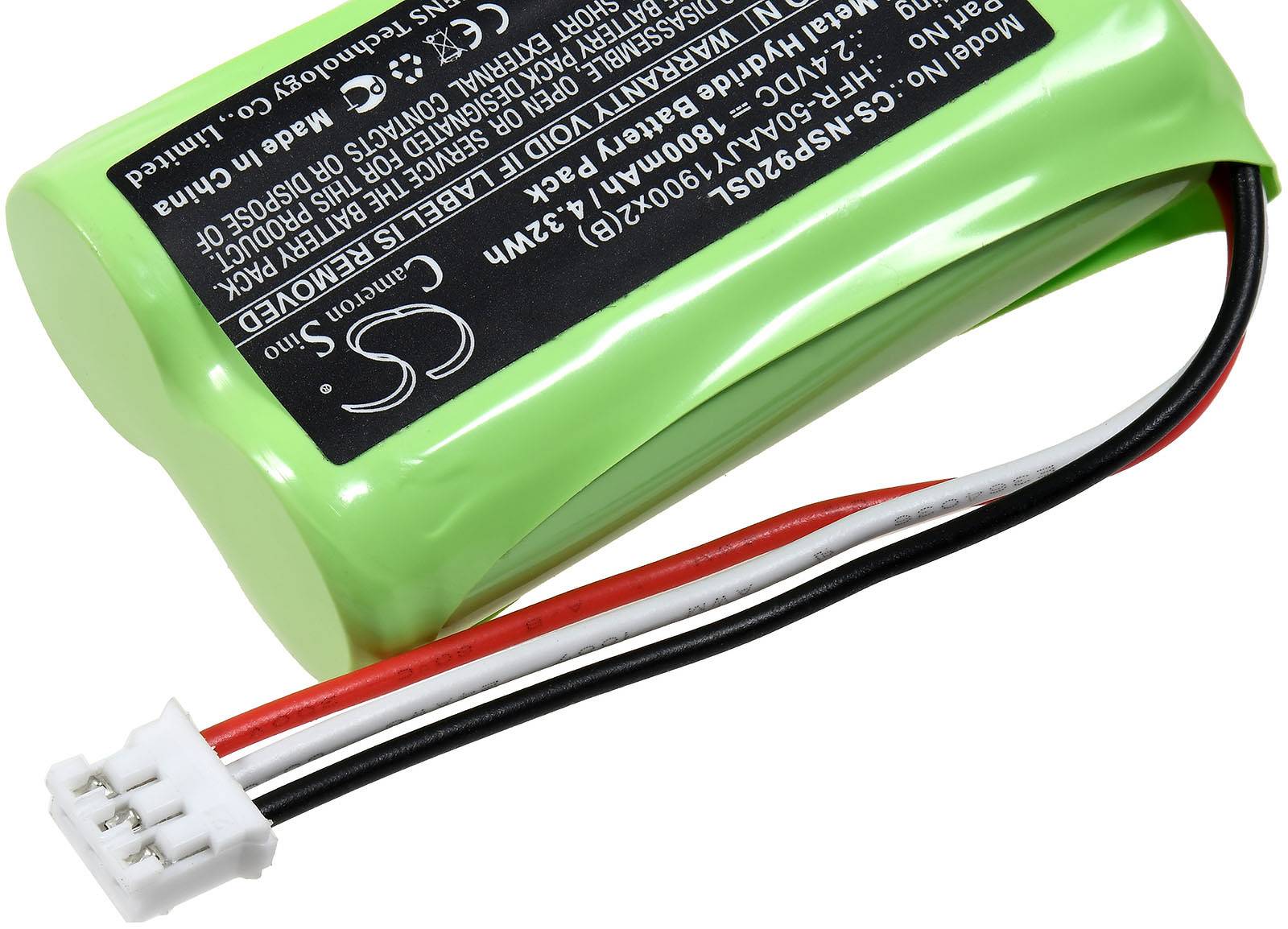 Akku passend für nvidia P2920, 2,4V, NiMH-2
