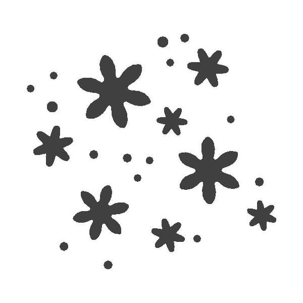 Flexistanzer-Motivstanzer für Karton bis 220g/qm Blumen 4cm-1