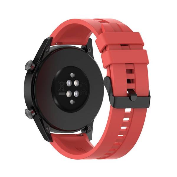 Ersatzarmband 22mm für Samsung Galaxy Gear S3/Gear 2 in Rot Huawei Watch GT Watch 2 Pro Ticwatch Pro Pepple Time