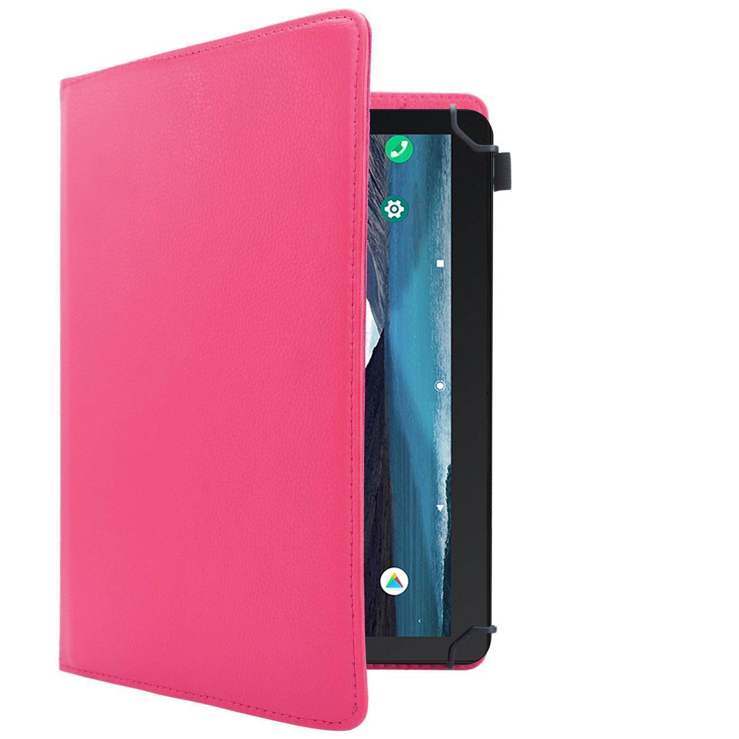 Cadorabo Hülle für 7" Tablets Schutzhülle in Rosa 360 Grad Tablet Hülle Etui Cover Case-1