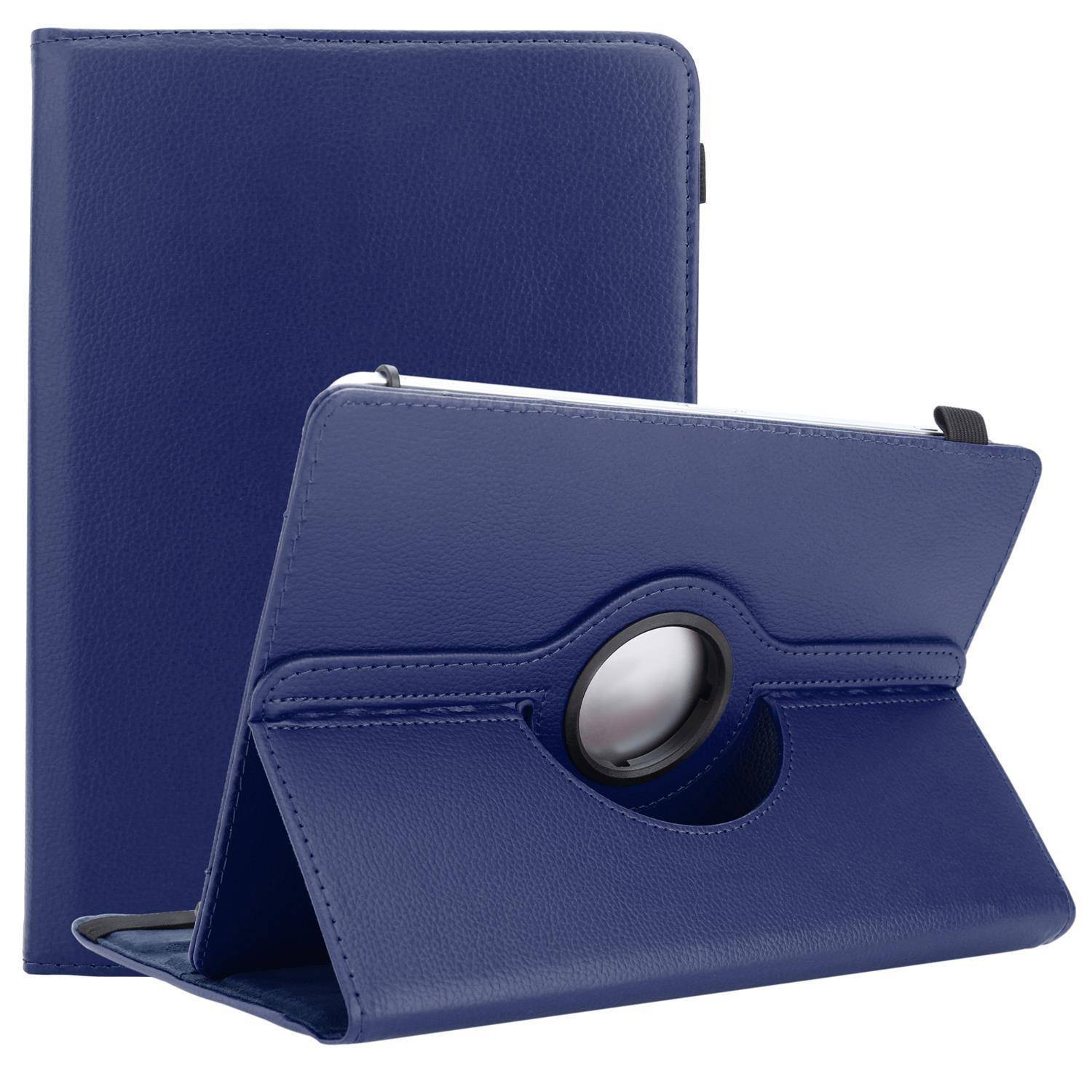 Cadorabo Hülle für Kindle FIRE HD 8 2017 / 2018 (7. und 8. Gen.) Schutzhülle in Blau 360 Grad Tablet Hülle Etui Cover-0