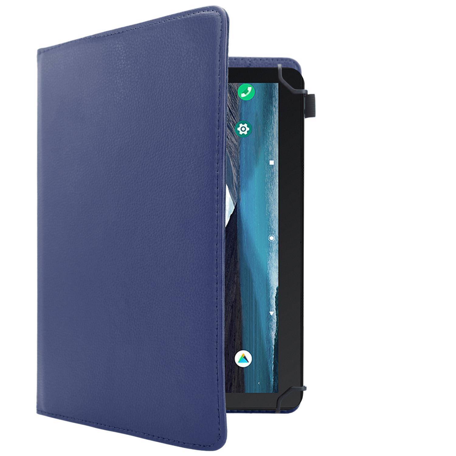 Cadorabo Hülle für Kindle FIRE HD 8 2017 / 2018 (7. und 8. Gen.) Schutzhülle in Blau 360 Grad Tablet Hülle Etui Cover-1
