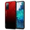 Cadorabo Hülle für Samsung Galaxy S20 FE Schutz Hülle in Schwarz Handyhülle TPU Etui Cover Case Tempered Glas