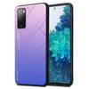 Cadorabo Hülle für Samsung Galaxy S20 FE Schutz Hülle in Schwarz Handyhülle TPU Etui Cover Case Tempered Glas