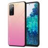 Cadorabo Hülle für Samsung Galaxy S20 FE Schutz Hülle in Schwarz Handyhülle TPU Etui Cover Case Tempered Glas