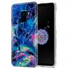Cadorabo Handyhülle für Samsung Galaxy S9 in Blau Schutzhülle TPU Silikon Hülle Case Cover