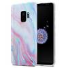 Cadorabo Handyhülle für Samsung Galaxy S9 in Weiß Schutzhülle TPU Silikon Hülle Case Cover