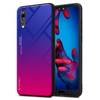 Cadorabo Hülle für Huawei P20 Schutz Hülle in Schwarz Handyhülle TPU Etui Cover Case Tempered Glas
