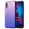 Cadorabo Hülle für Huawei P20 Schutz Hülle in Schwarz Handyhülle TPU Etui Cover Case Tempered Glas
