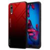 Cadorabo Hülle für Huawei P20 Schutz Hülle in Schwarz Handyhülle TPU Etui Cover Case Tempered Glas