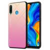 Cadorabo Hülle für Huawei P30 LITE Schutz Hülle in Schwarz Handyhülle TPU Etui Cover Case Tempered Glas