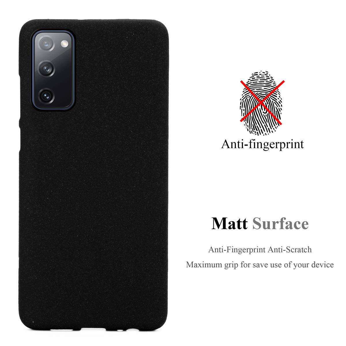Cadorabo Schutzhülle für Samsung Galaxy S20 FE Hülle in Schwarz Handyhülle TPU Etui Cover Case-2