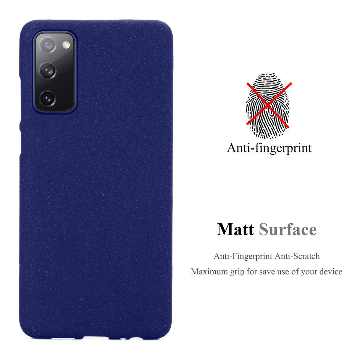 Cadorabo Schutzhülle für Samsung Galaxy S20 FE Hülle in Blau Handyhülle TPU Etui Cover Case-2
