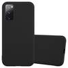 Cadorabo Hülle für Samsung Galaxy S20 FE Schutzhülle in Schwarz Handyhülle TPU Silikon Etui Case Cover