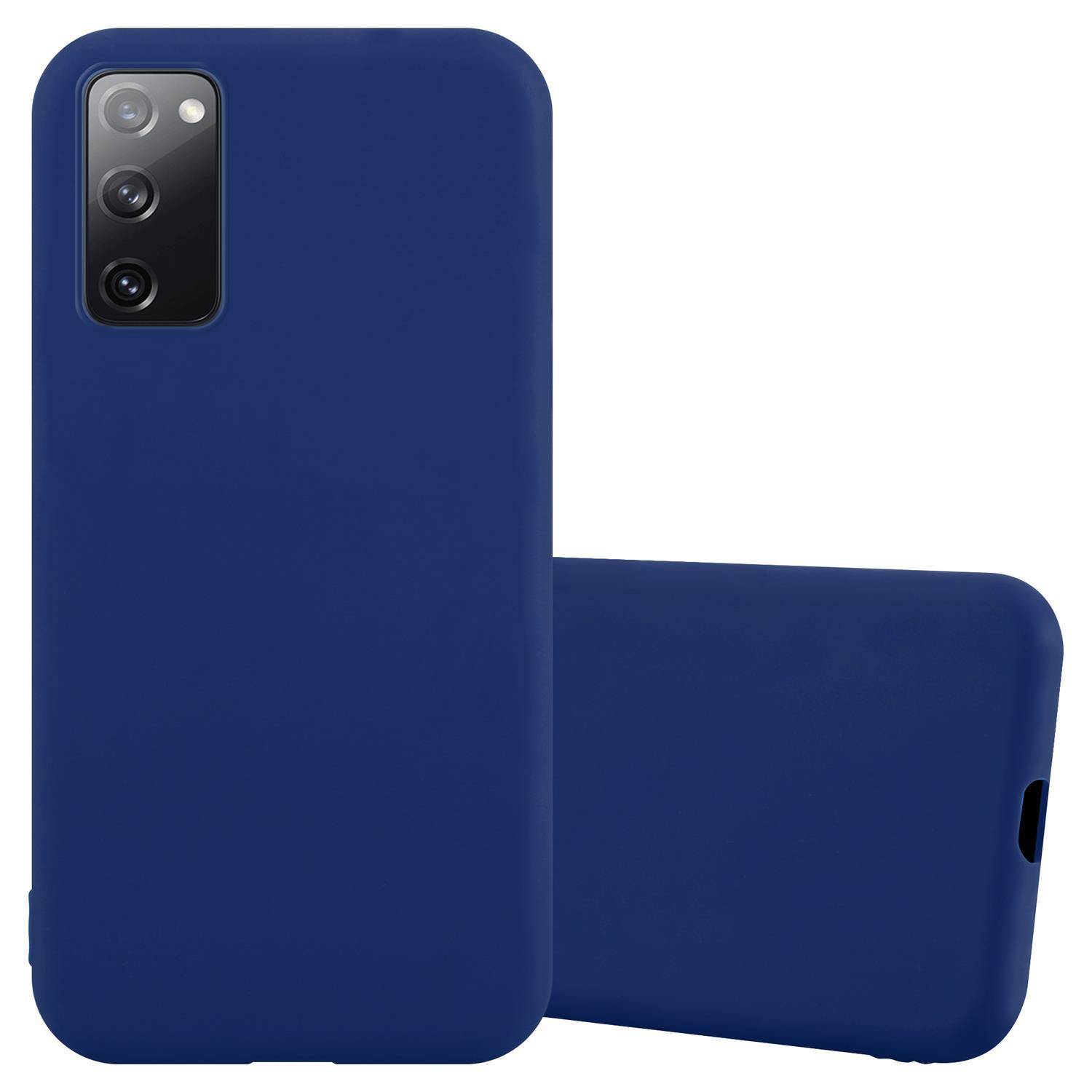 Cadorabo Hülle für Samsung Galaxy S20 FE Schutzhülle in Blau Handyhülle TPU Silikon Etui Case Cover-0