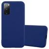 Cadorabo Hülle für Samsung Galaxy S20 FE Schutzhülle in Blau Handyhülle TPU Silikon Etui Case Cover