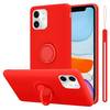 Cadorabo Hülle für Apple iPhone 11 Schutz Hülle in Rot Handyhülle TPU Etui Case Cover