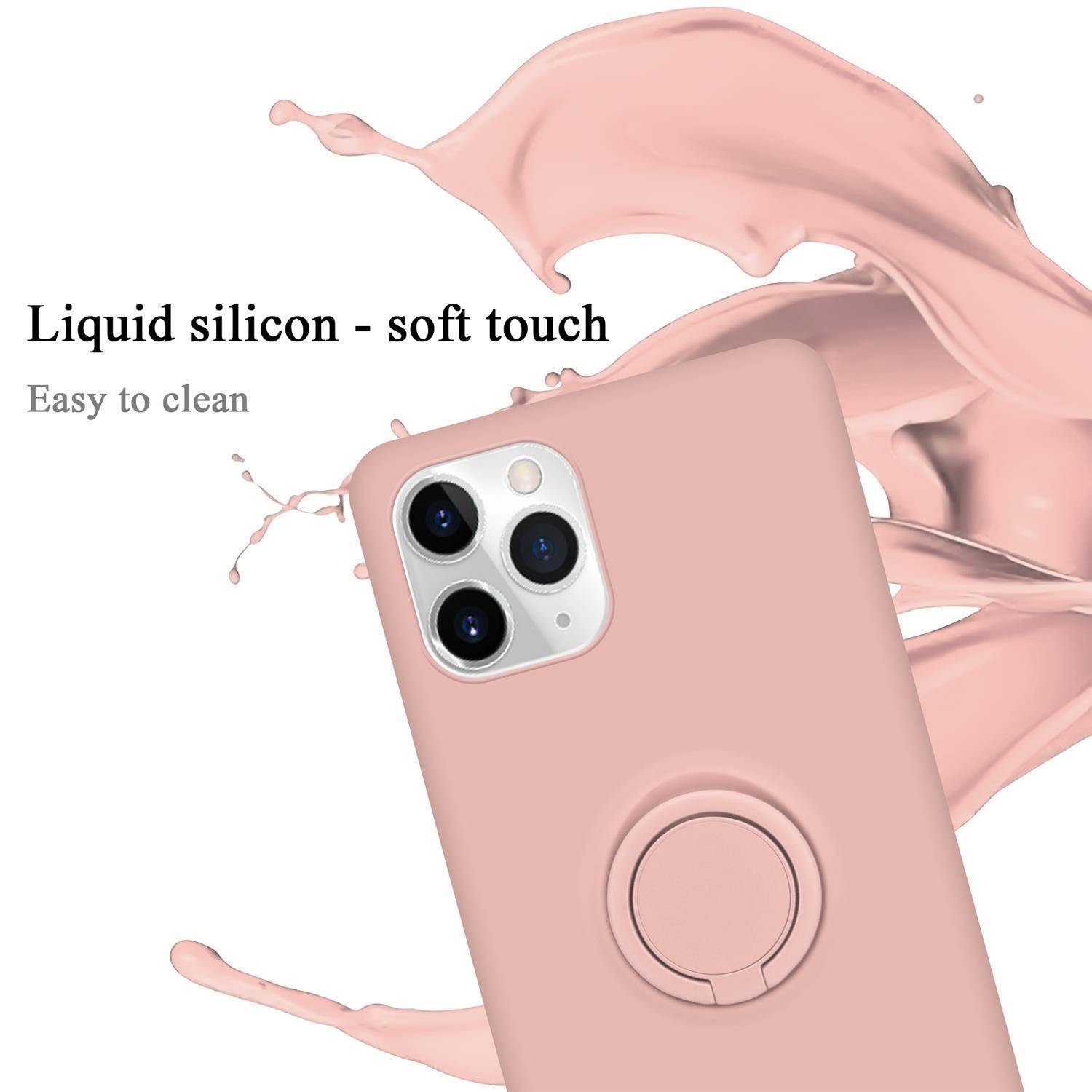 Cadorabo Hülle für Apple iPhone 11 PRO MAX Schutz Hülle in Rosa Handyhülle TPU Etui Case Cover-2